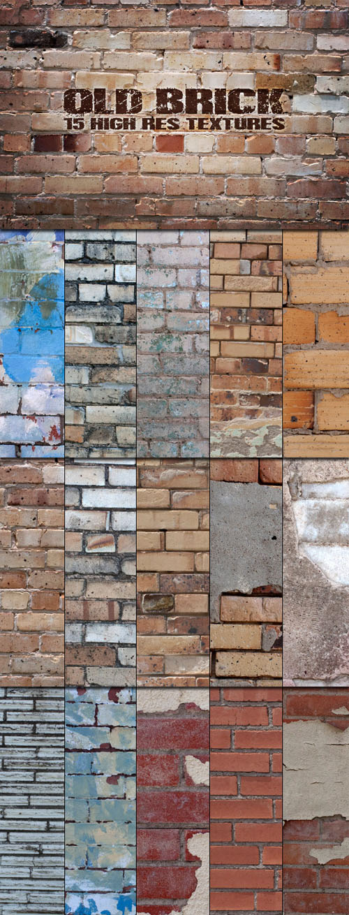 WeGraphics - Old Brick Walls - Texture Collection