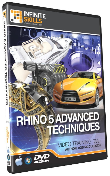 Infiniteskills - Rhino 5 Advanced Techniques Training Video