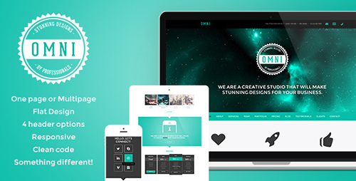 ThemeForest - Omni - Responsive One / Multi Page HTML5 Parallax - RIP