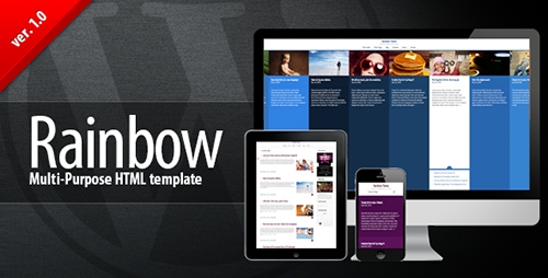 ThemeForest - Rainbow HTML - Multi-purpose Premium Template - RIP