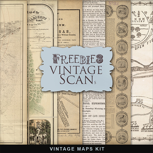 Textures - Vintage Maps 2013