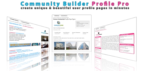 JoomDuck - Community Builder Profile Pro v1.2 for Joomla 2.5