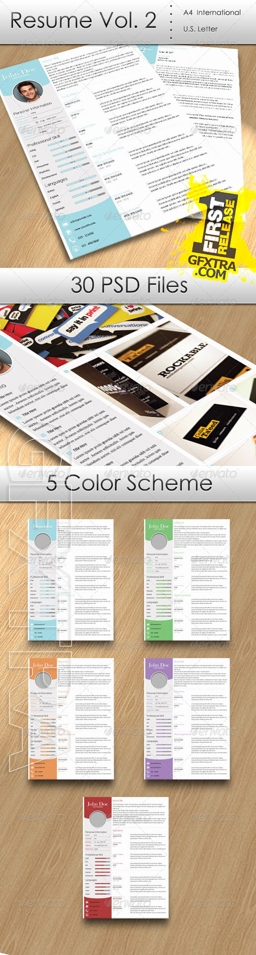 GraphicRiver - Resume Vol.2 4569301