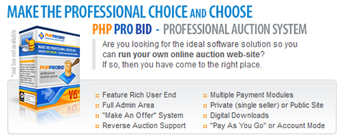 Php Pro Bid v6.11