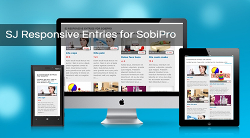 SmartAddons - SJ Responsive Entries for SobiPro - Joomla! 2.5 Module