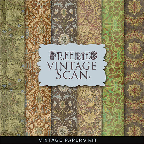 Textures - Old Vintage Backgrounds #144