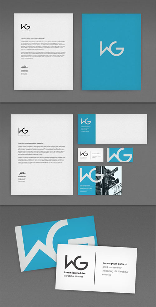 WeGraphics - Identity Kit Photoshop Mockup Set