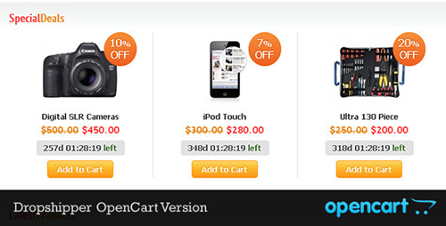 ThemeForest - Dropshipper OpenCart Theme (Update: 12 Feb 2013)