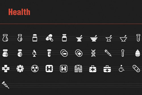 31 Vector Health Icons