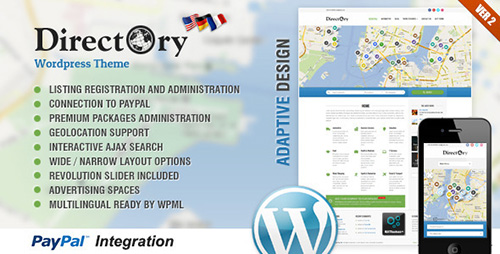 ThemeForest - Directory v2.13 Portal WordPress Theme