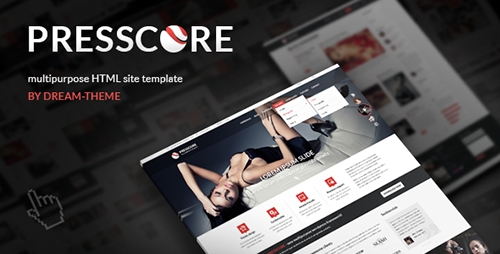 ThemeForest - PressCore: responsive multipurpose HTML5 template - RIP