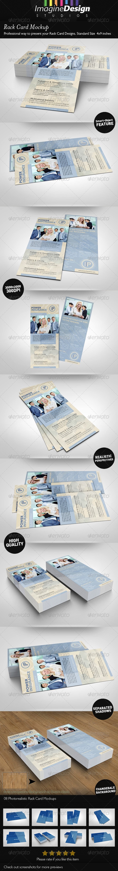 GraphicRiver - Rack Card Mockup 5038752