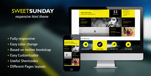 ThemeForest - SweetSunday - Fully responsive creative HTML templ - RIP