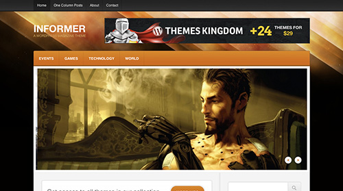 ThemesKingdom - Informer v1.8.1 - News WordPress Theme