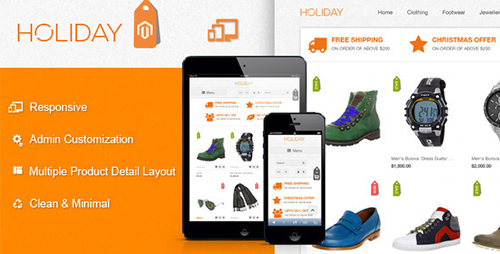 ThemeForest - HOLIDAY v1.3 - Premium Business Magento Theme