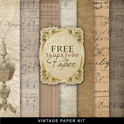 Textures - Old Vintage Backgrounds #148