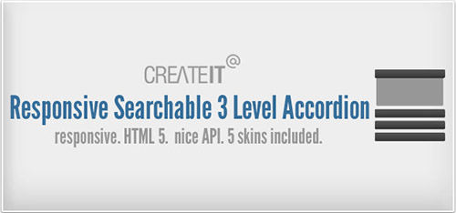 CodeCanyon - Responsive Searchable 3 v1.0 Level Accordion For Wordpress