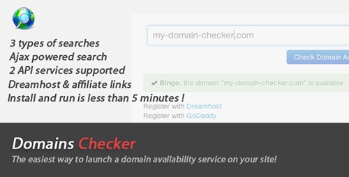 CodeCanyon - Domains Names Checker