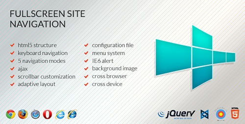CodeCanyon - Fullscreen Site Navigation
