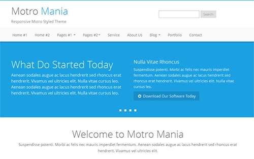 WrapBootstra - Metro Mania - No.1 Metro Bootstrap Theme