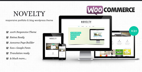 ThemeForest - Novelty v1.3.1 - Retina Ready Responsive Wordpress Theme