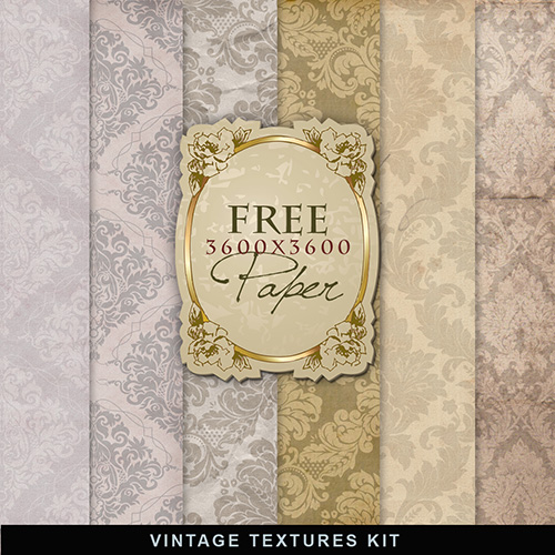 Textures - Old Vintage Backgrounds #150