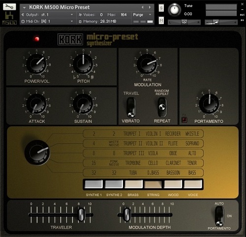 Tronsonic Kork M500 Micro Presets KONTAKT-SYNTHiC4TE