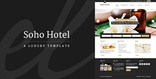 ThemeForest - Soho Hotel - Responsive HTML Template - RIP