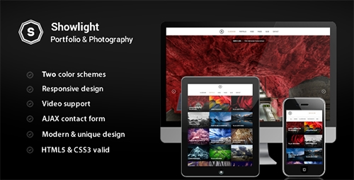 ThemeForest - Showlight - Portfolio & Photography Template - RIP