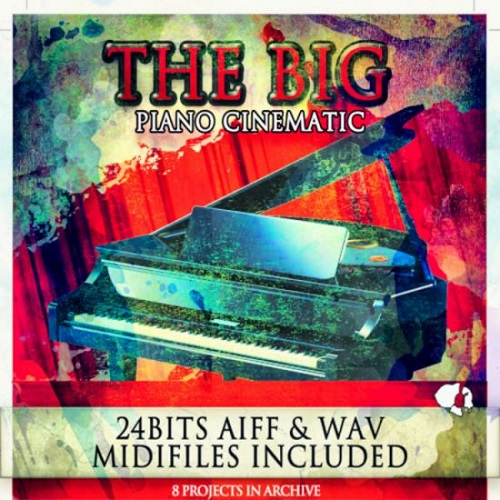 Auditory The Big Piano Cinematic WAV AiFF MiDi-MAGNETRiXX