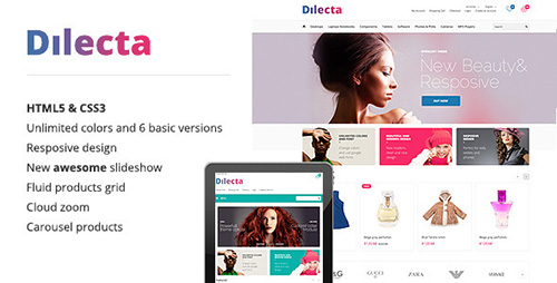 ThemeForest - Dilecta v1.6 - Responsive OpenCart Theme