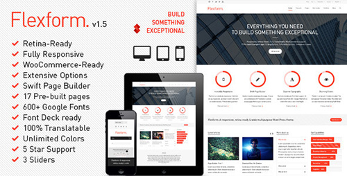 ThemeForest - Flexform v1.3 - Retina Responsive Multi-Purpose Theme