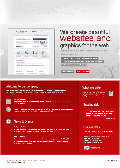 DreamTemplate - Altima - XHTML Template