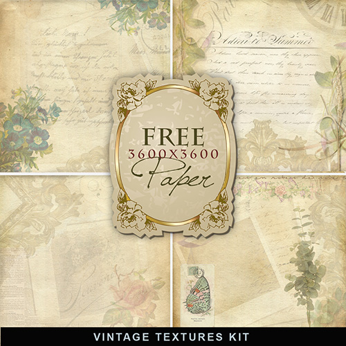 Textures - Old Vintage Backgrounds #153