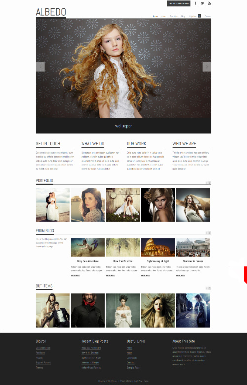 GraphPaperPress - Albedo v1.2.3 - Premium WordPress Theme