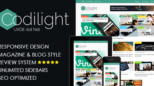 Mojo-Themes - Codilight v1.0.1 - Beautiful Responsive Blog/Magazine Theme