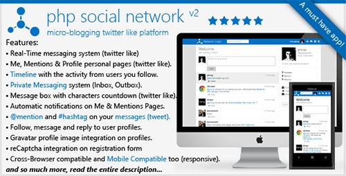 CodeCanyon - PHP Social Network Platform v2.8