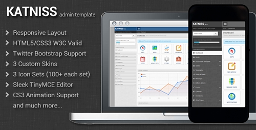 ThemeForest - Katniss v1.3 - Premium Admin Template - FULL