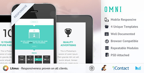 ThemeForest - Omni v1.0 - Responsive E-mail template - FULL