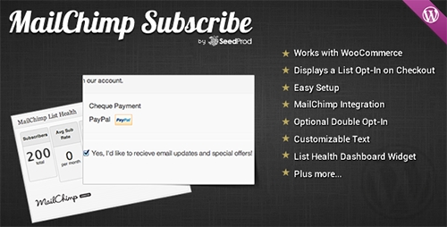 CodeCanyon - WooCommerce MailChimp Subscribe v1.0.5 - WordPress Plugin