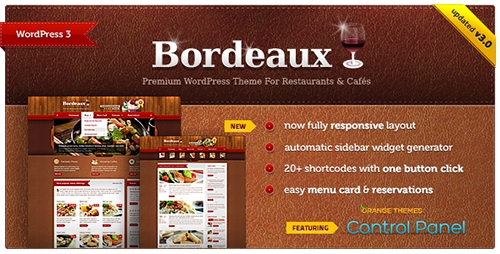 ThemeForest - Bordeaux v3.0.2 - Premium Restaurant Theme 