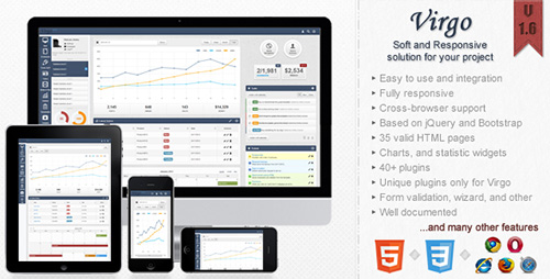 ThemeForest - Virgo v1.6 - Premium Admin Template - FULL