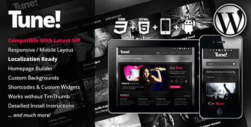 ThemeForest - Tune v1.0.1 - Responsive Creative Business WordPress Theme