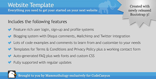 CodeCanyon - Website Template - Quick Start - RIP