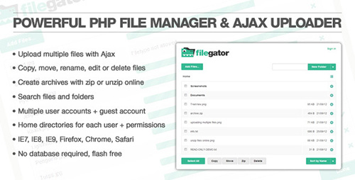 CodeCanyon - FileGator v2.7.1