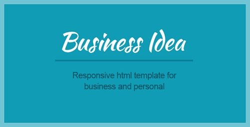 ThemeForest - Business Idea - Multi-purpose HTML5 template - RIP