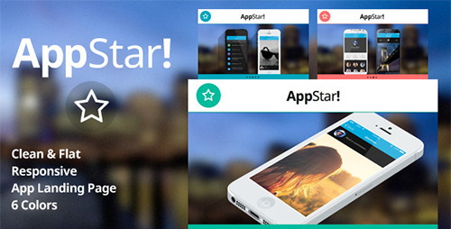 ThemeForest - AppStar - Responsive App Landing Page - RIP