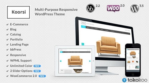 ThemeForest - Koorsi v1.9.3 - All In One: Ecommerce + Portfolio + Blog