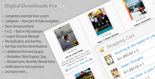 CodeCanyon - Digital Downloads Pro v2.1