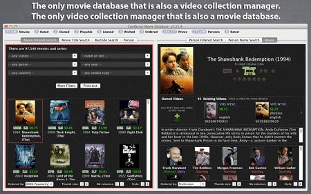 Coollector Movie Database 3.26.3 Mac OS X